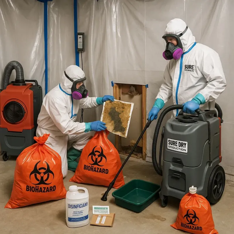 Contaminated Water Handling Protocols process in Cudahy, CA