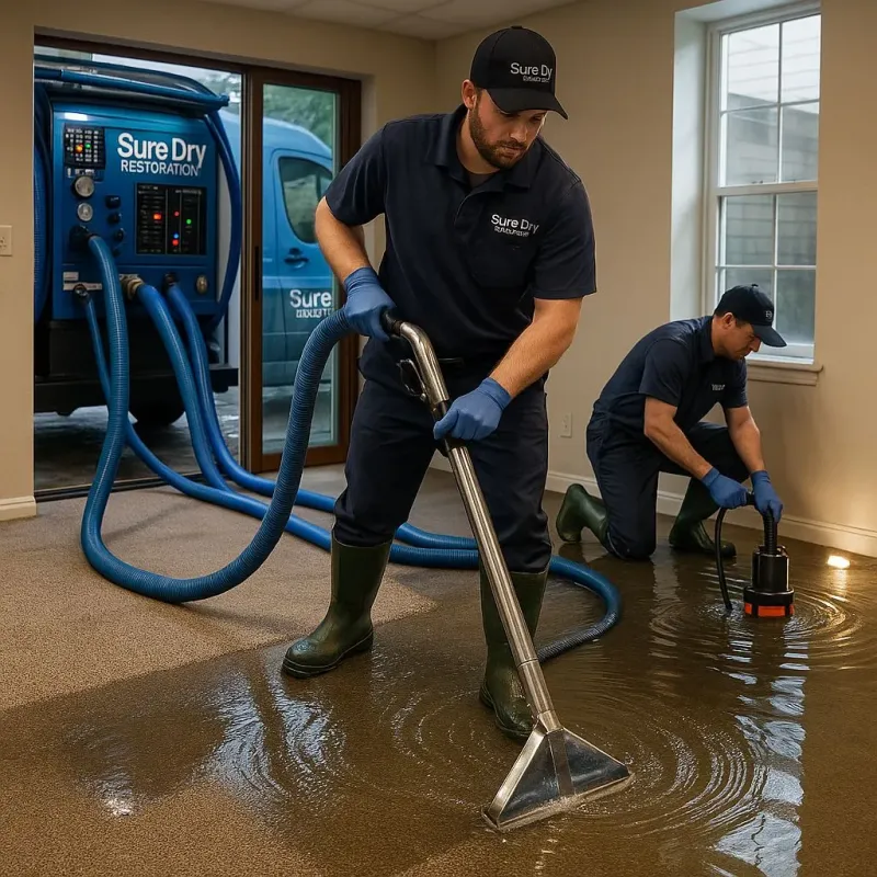 Water Extraction and Removal process in Cudahy, CA